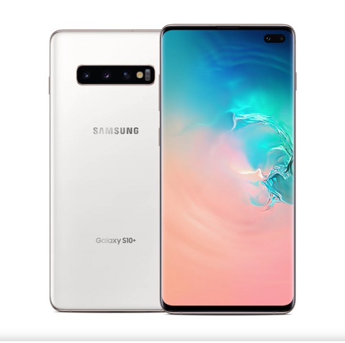 buy Cell Phone Samsung Galaxy S10 Plus SM-G975U 512GB - Ceramic White - click for details